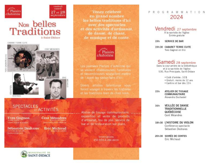 Programme Nos belles Traditions - page 2